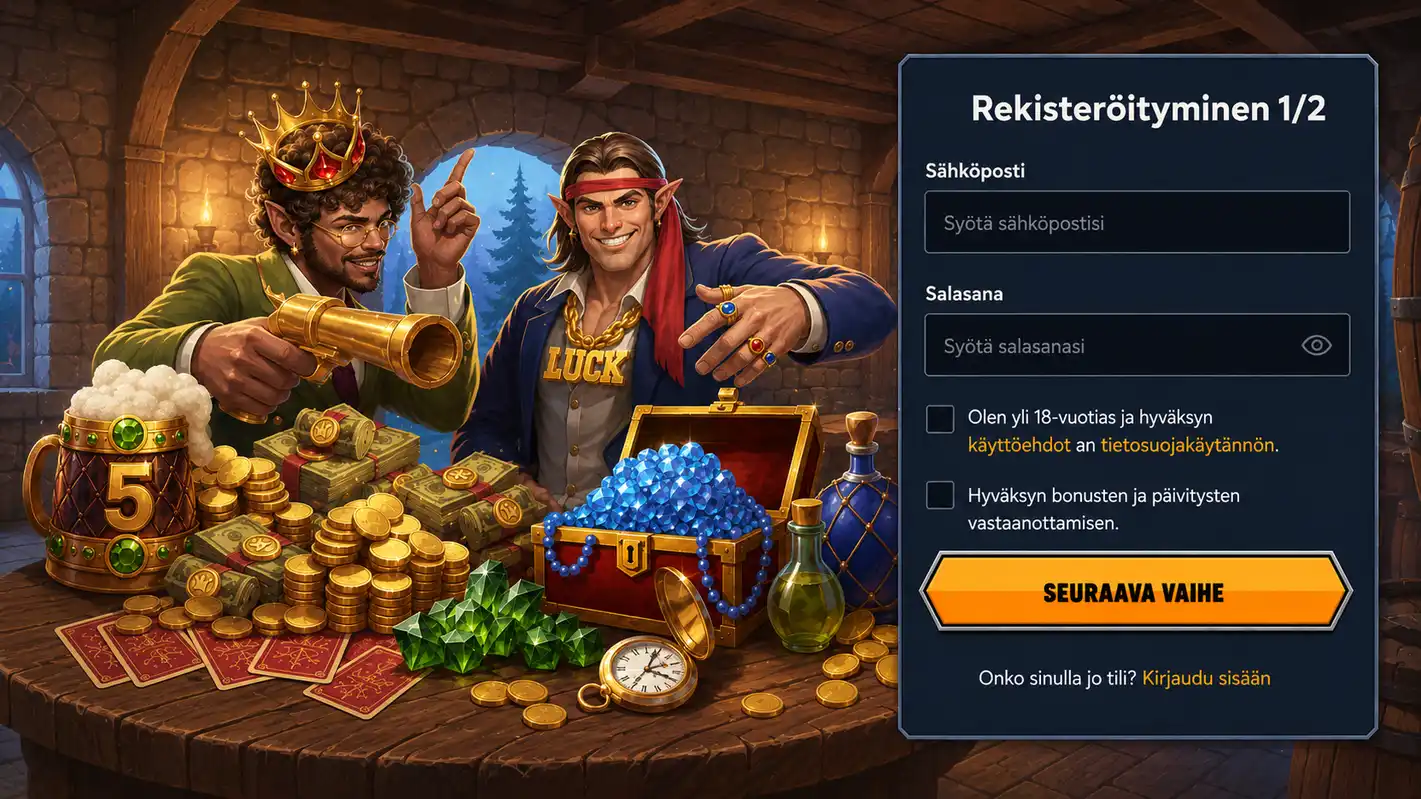 Wintino kirjautuminen